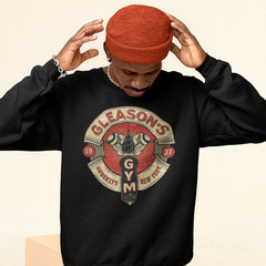 Gleason’s Gym Sweatshirt, Boxing Fan Gift Sweatshirt, Famous NY Boxing Gym