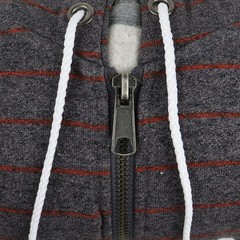CCS Skateboard Hoodie Vapor Stripe Stash Pocket Zip Charcoal