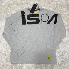 Nike ISPA Letter Print Loose Fit Crew Neck Long Sleeve Mens Size XL FJ7374-050