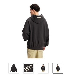 FEAR OF GOD ESSENTIALS hoodie 1977 IRON S22 Size XL