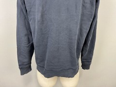 Diesel Blue Big Logo Long Sleeve Comfort Men’s Basic Cotton Sweatshirt Sz M