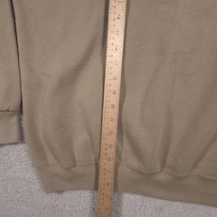 Fruit of the Loom Sweatshirt Womens XL Embroidered Leaf Acorn Fall Pullover Crew