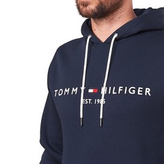 NWT-TOMMY HILFIGER Mens Embroidered Logo Pullover Fleece Hoodie : S-XXL