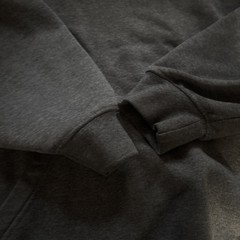 PRO CLUB Mens Dark Gray Hoodie Sweatshirt Pullover Heavy Size Large
