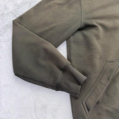 Carhartt Hoodie Mens M Green Full Zip Hooded Fleece Lined Pockets Heavyweight
