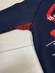 Vivienne Westwood Anglomania Sweatshirt Navy Blue Red Raglan Logo Size S