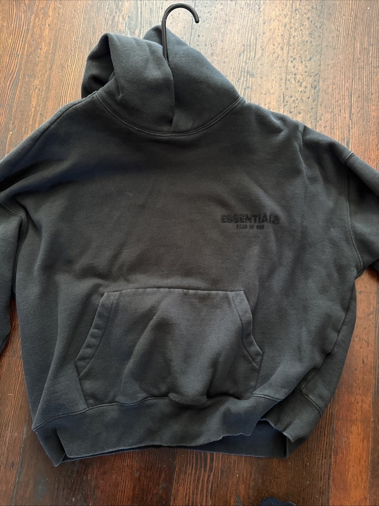 Men’s Small Essentials Hoodie Black