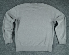 Nike Sweatshirt Mens Small Gray Club Fleece Crewneck Pullover Swoosh Logo BV2662