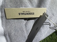 Fear of God Essentials Hoodie Dark Oatmeal Gray Size Medium AUTHENTIC