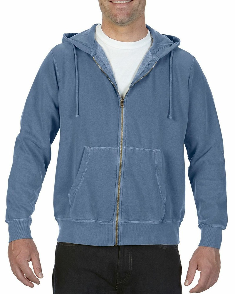Comfort Colors Men’s Adult Full-Zip Hooded Sweatshirt 1568
