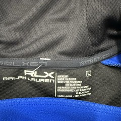Men’s Polo Ralph Lauren RLX 67 1/4 Zip Microfiber Hoodie Pullover Sz Large