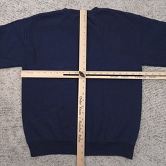 Vintage Fall Out Boy Sweatshirt Size Small Chicago Y2K Band Crew Neck Navy FOB