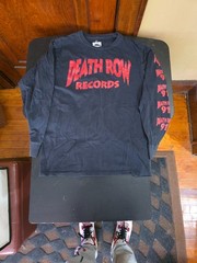Death Row Records “Logo 91” Long-Sleeve T-Shirt – Size L
