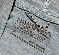 Patagonia Capilene Cool Daily Hoody Men’s Small Blue Lightweight Stretch