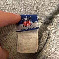 NFL Hoodie Mens Large Gray Oakland Raiders Football Reebok Vintage Sweatshirt