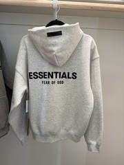 Essentials Pullover Hoodie Light Oatmeal Size Large New With Tags