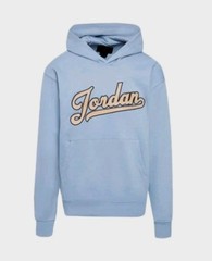 Jordan Flight MVP Fleece Pullover Hoodie Men’s Large Blue Gray Jumpman