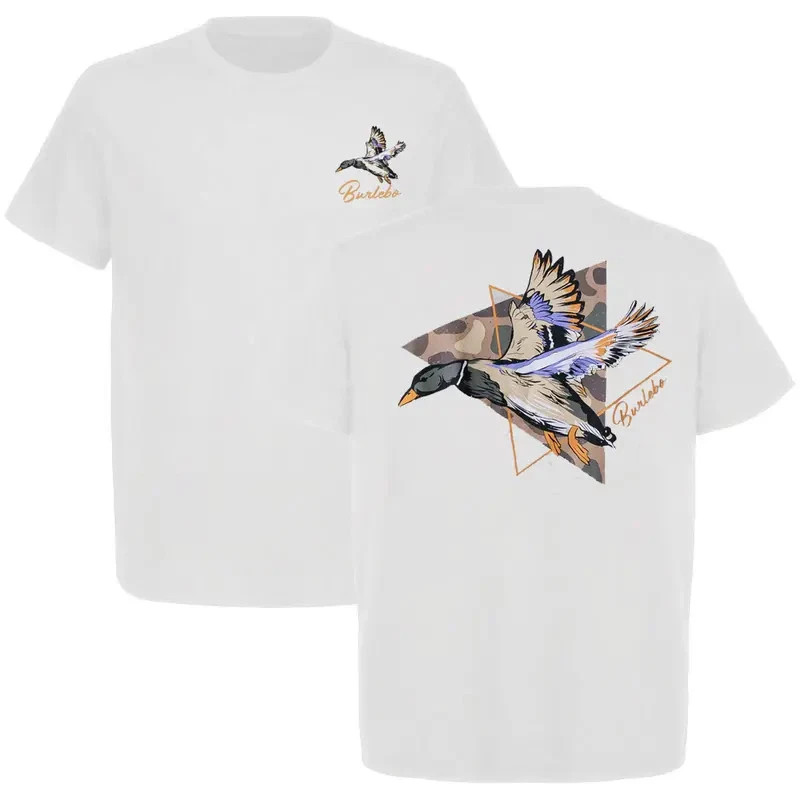 Burlebo Waterfowl Graphic Tee,Hunting T-Shirt,Full Color T-Shirt
