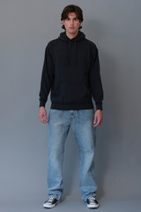 Men’s Fleece Vintage Pre Washed Pullover Hoodie MH13107