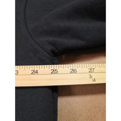 Weatherproof Vintage Mens XL Black Faux Fur Lined Full Zip Hoodie NWT