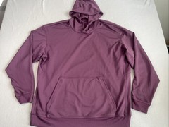Lululemon Relaxed Fit Training Hoodie Mens Size XL Vintage Plum Color