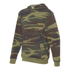 9595GB Hanes Alternative Unisex Youth Challenger Hoodie – Camo – L