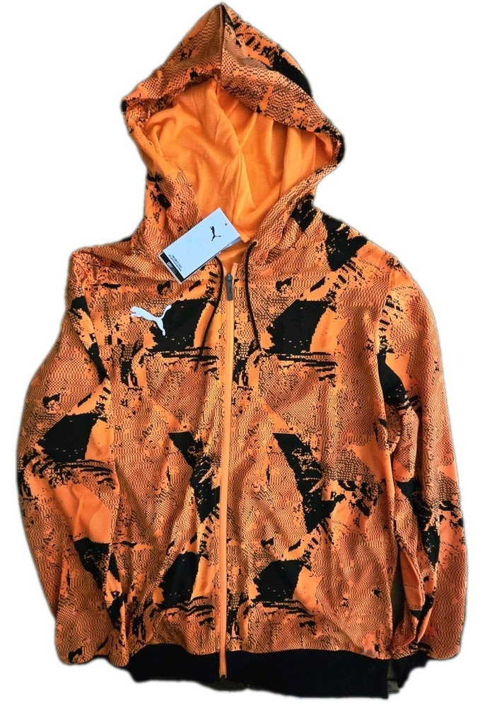 Puma Men’s Individual Liga CAMO Hoodie Dricell Size (L) NWT Free Shipping