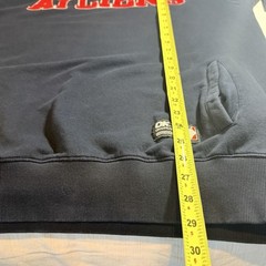 Okayplayer Atliens Sweatshirt Men’s Size Large Navy Blue Red Letter Stitched