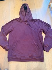 Reigning Champ GUC Classic Hoodie Men’s Medium Dark Red Burgundy Terry
