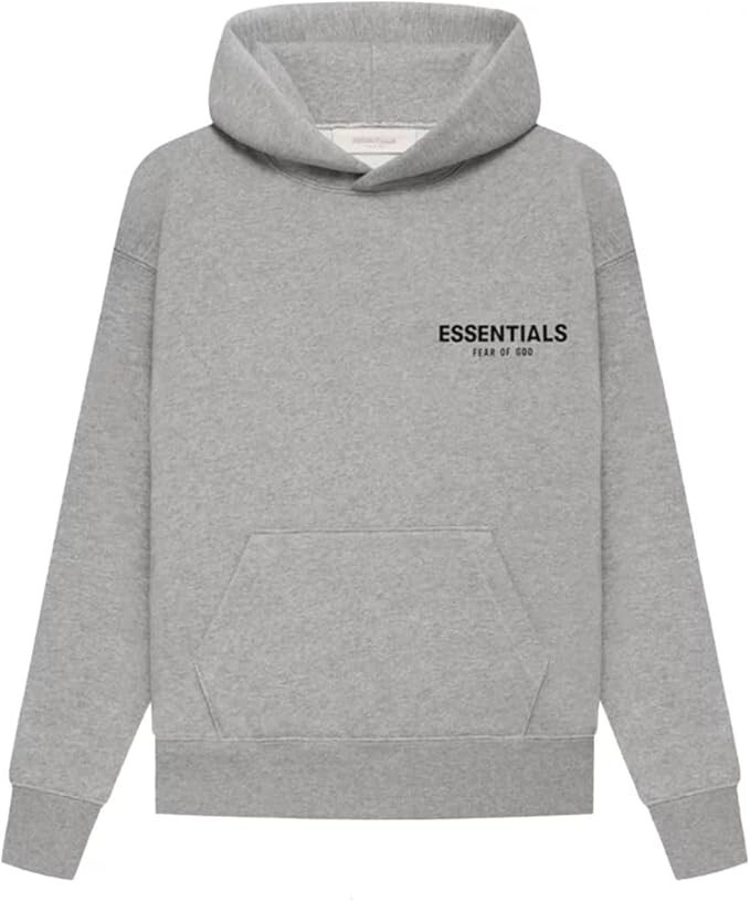 Authentic Fear Of God Essentials Dark Oatmeal Hoodie – ALL Sizes