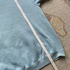 Vintage Green Sweatshirt 90s Lee Solid Plain Basic Medium Crewneck Pistachio