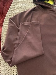 All In Motion XXL Long Sleeve Brown Hoodie Recycled Polyester & Spandex