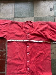 VTG 50s 60s Long Fleece Full Body Suit Red Men’s The Tennessee Fleece