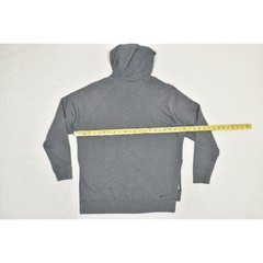 Nike Dri-FIT Hoodie Mens Medium Gray Pullover Hidden Pocket Sweatshirt Athletic