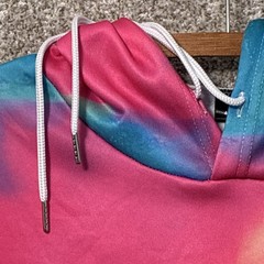 “I Am Kenough” Rainbow Hoodie 4XL Tie Dye Multicolor Barbie Movie Mattel
