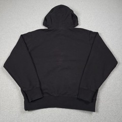 Helmut Lang Core Logo Hoodie Men Large Black Luxury Designer Hip Hop Sweatshirt