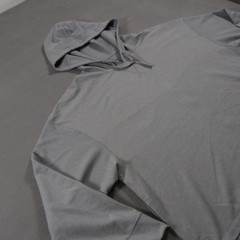 Nike Yoga Hoodie Mens Extra Large Athletica Performance Heather Gray Boxy