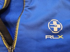 Men’s Polo Ralph Lauren RLX 67 1/4 Zip Microfiber Hoodie Pullover Sz Large