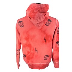 Sport of Kings Icons Pullover Skulls Hoodie Men’s XS Dynamite Red Coral READ