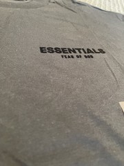 Fear Of God Essentials Stretch Limo Black 2 Piece Set FW22 in Small