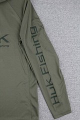 HUK Pursuit Vented Hoodie H1200397 Green /Seagrass Size S,M,L,XL,XXL UPF 50+