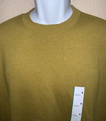 Men’s Regular Fit Crewneck Pullover Sweatshirts – Goodfellow & Co Cotton Blend