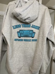 *Super Rare* Less Than Jake 2020 Spring Break Limited Edition COVID ERA Hoodie