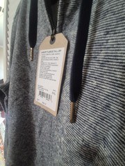 NWT Prana Cardiff Men’s Fleece Hoodie XXL Sustainable Cozy Casual (JSC2)