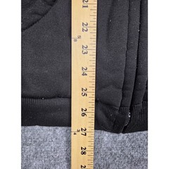 Cold Storage Zip Up Hoodie Mens Large Black Long Sleeve Insulated Sweatshirt