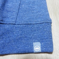 PETER MILLAR Mens S SMALL HOODIE LAVA WASH RAVINE BLUE PULLOVER SWEATSHIRT