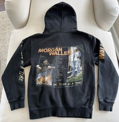 Morgan Wallen One Thing At A Time Tour Concert Black Hoodie Adult Sz S Country
