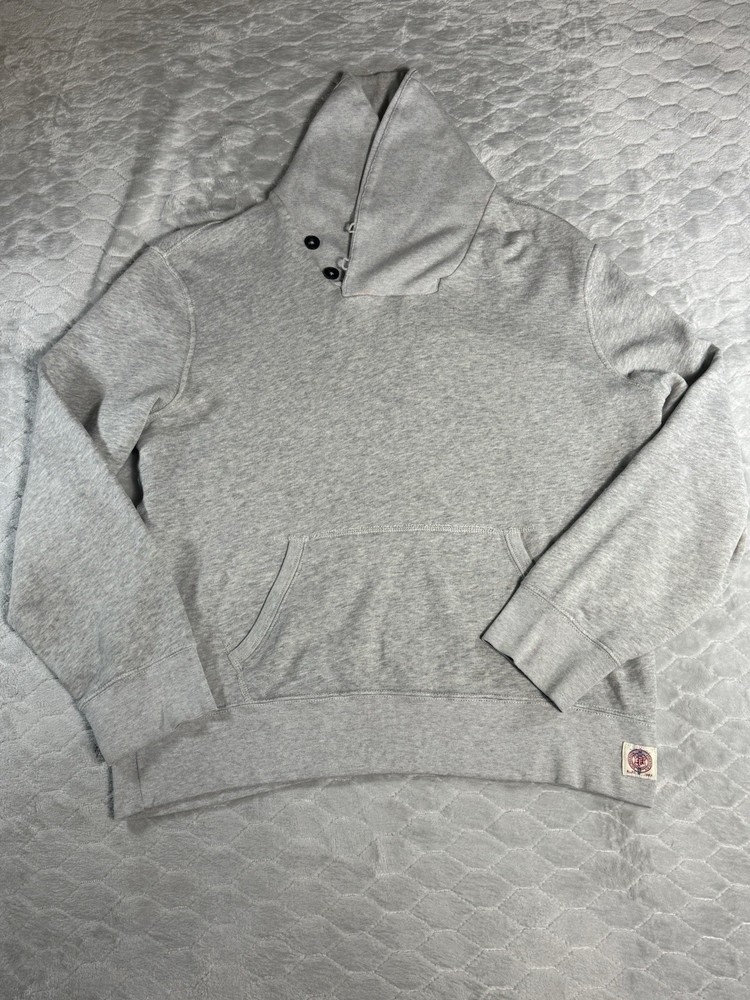 Polo Ralph Lauren Shawl Collar Sweatshirt XL Gray RLPC 1967 Fleece Pullover