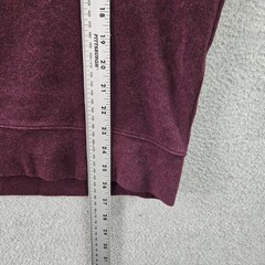 Polo Ralph Lauren Men Sweatshirt L Red Long Sleeve Shawl Collar Logo Pony