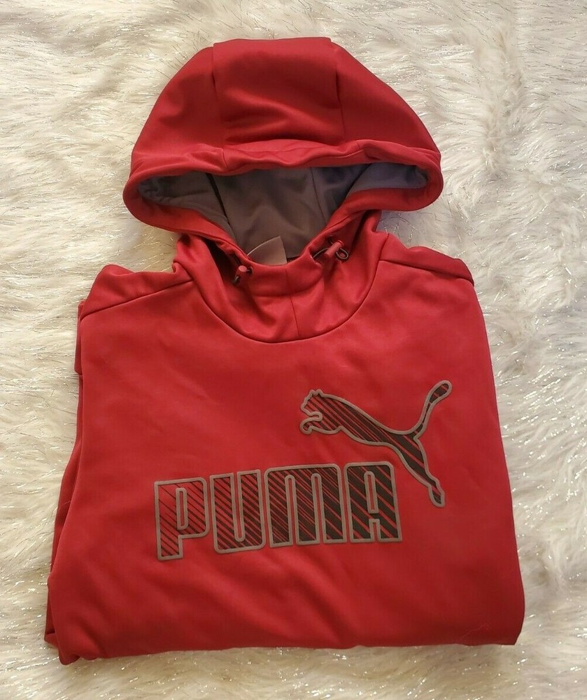 Mens Puma Hoodie Deep Red Size Small Never Worn